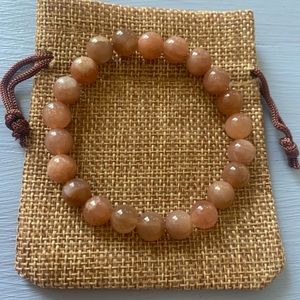BrandNew Sunstone Adjustable Bracelet Sunstone Bracelet Sunstone Jewelry